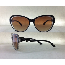 Brand New Designer Plastic Fashion Sunglasses for Women/Lady P25030